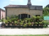 Topfgarten im Park der Villa Pisani, Venetien